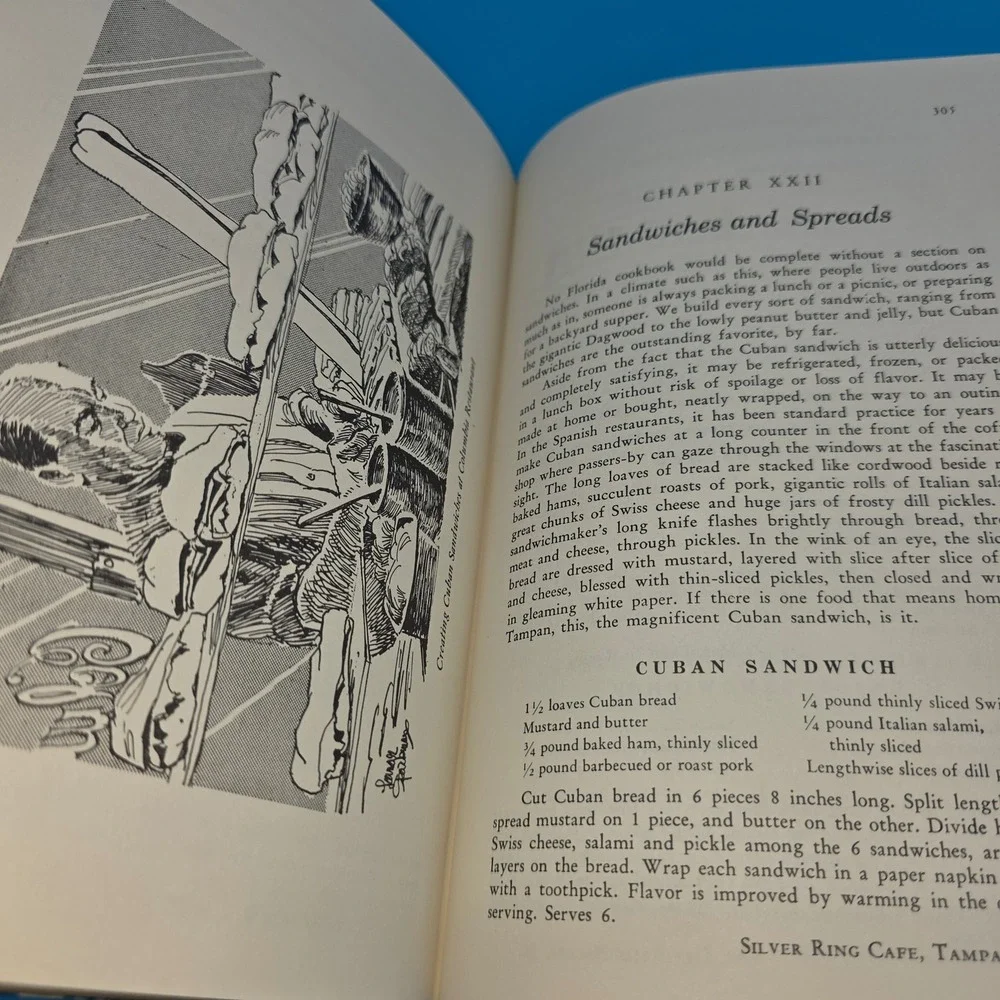 Vintage 1961 Gasparilla Cookbook by The Junior‎ League of Tampa